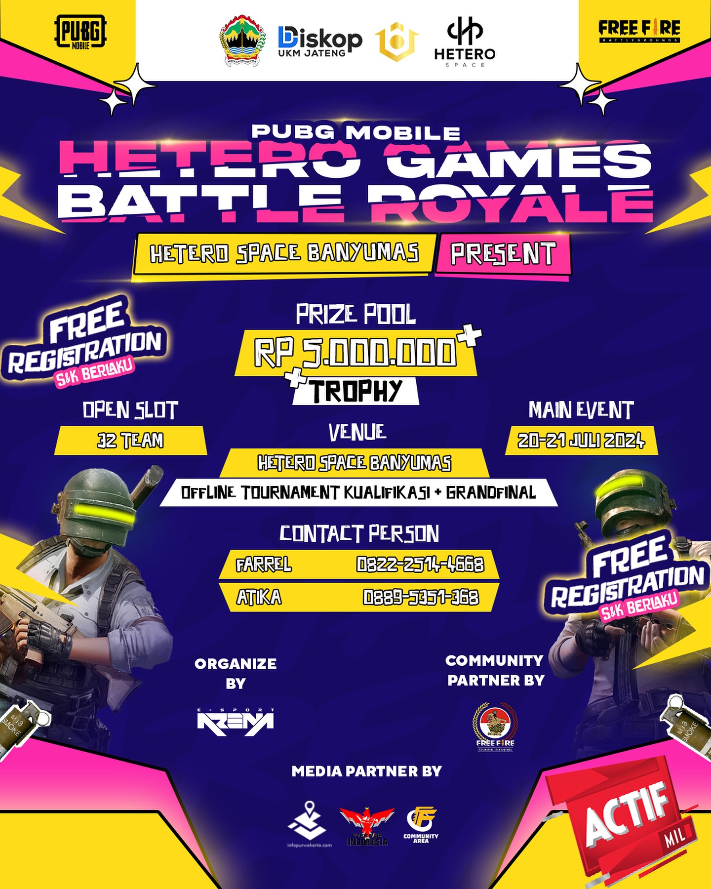 Poster Hetero Games Battle Royale